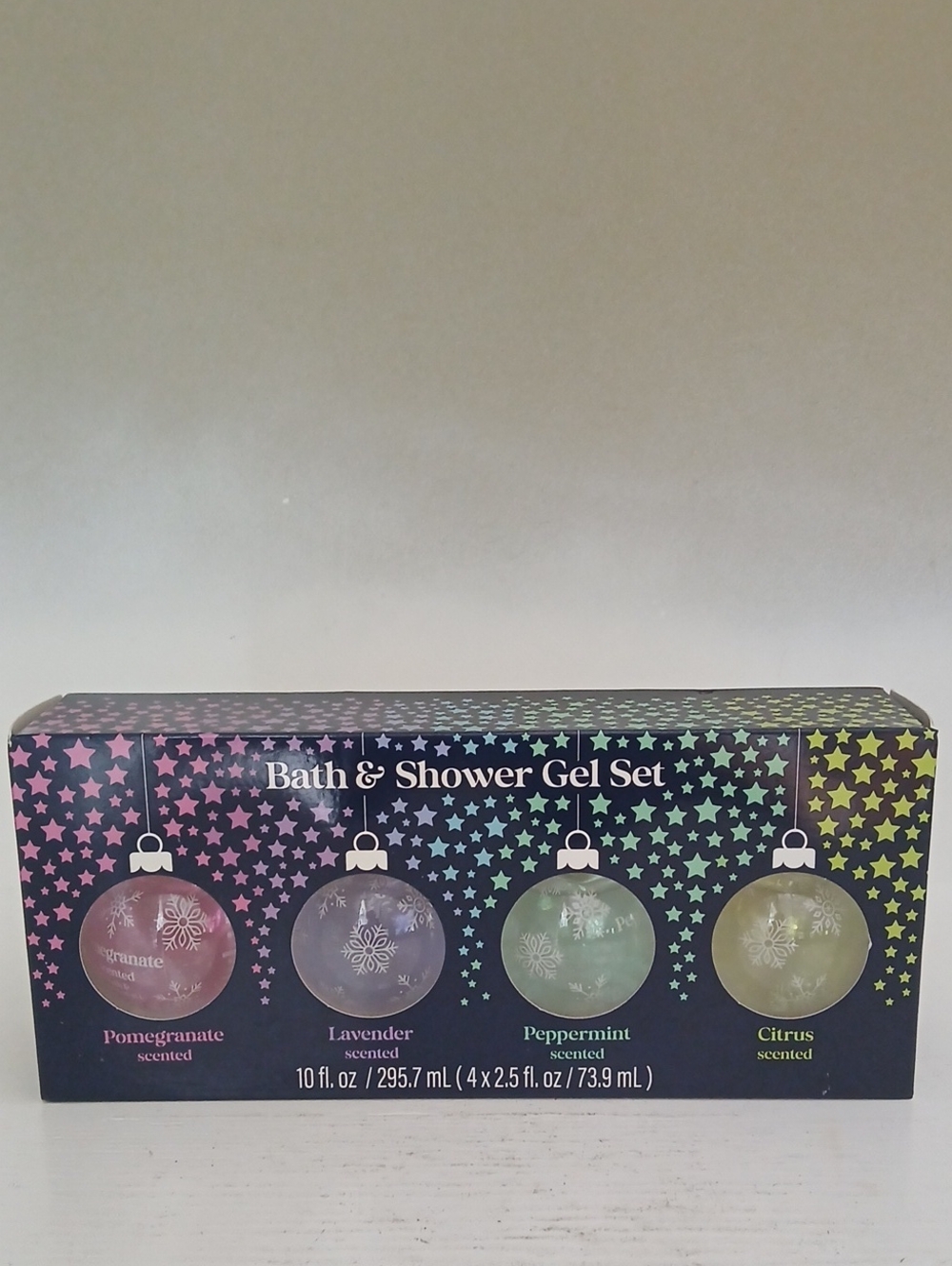 Bath & Shower Gel Set - Pomegranate, Lavender, Peppermint & Citrus
